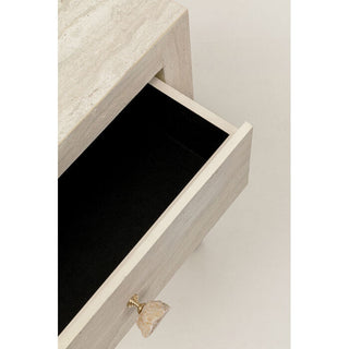 Console Travertino Drawers 100x77cm KARE MIAMI