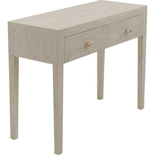 Console Travertino Drawers 100x77cm KARE MIAMI