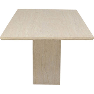 Table Travertino 200x100cm KARE MIAMI