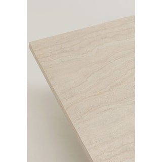 Coffee Table Travertino 100x100cm KARE MIAMI