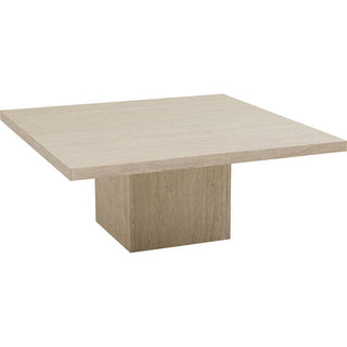 Coffee Table Travertino 100x100cm KARE MIAMI