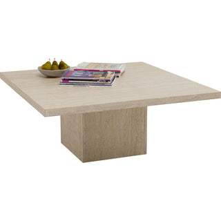 Coffee Table Travertino 100x100cm KARE MIAMI