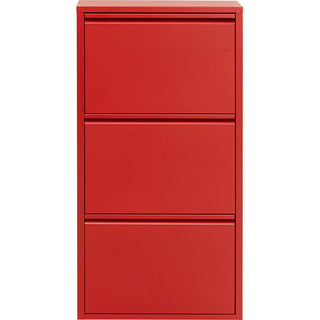 Shoe Container Caruso 3 Red (MO) KARE MIAMI