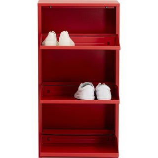 Shoe Container Caruso 3 Red (MO) KARE MIAMI