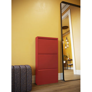 Shoe Container Caruso 3 Red (MO) KARE MIAMI