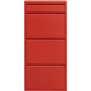 Shoe Container Caruso 3 Plus 1 Red (MO) KARE MIAMI