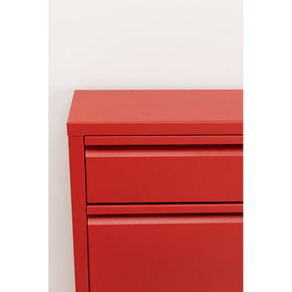 Shoe Container Caruso 3 Plus 1 Red (MO) KARE MIAMI