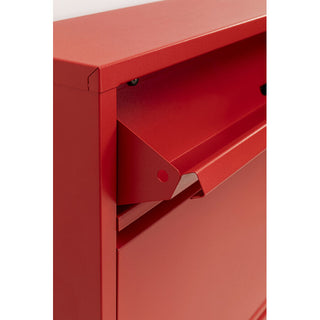 Shoe Container Caruso 3 Plus 1 Red (MO) KARE MIAMI