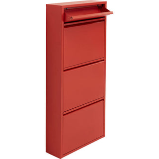 Shoe Container Caruso 3 Plus 1 Red (MO) KARE MIAMI