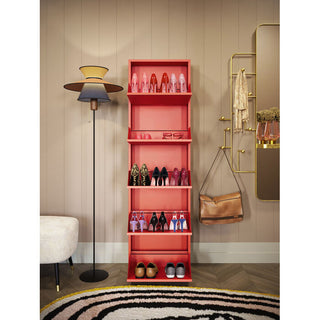 Shoe Container Caruso 5 Red (MO) KARE MIAMI