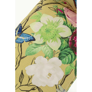 Bench Wing Flower Fever Yellow 100cm KARE MIAMI