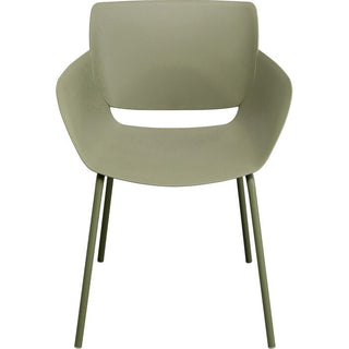Chair with Armrest Madeira Green KARE MIAMI