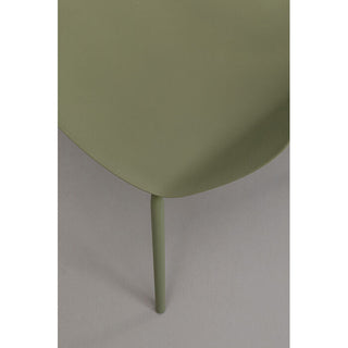 Chair with Armrest Madeira Green KARE MIAMI