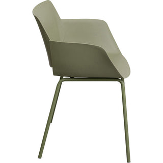 Chair with Armrest Madeira Green KARE MIAMI