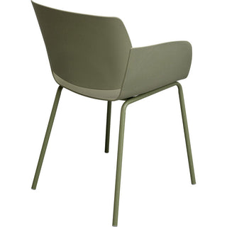 Chair with Armrest Madeira Green KARE MIAMI
