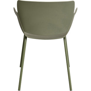 Chair with Armrest Madeira Green KARE MIAMI