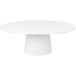 Extension Table Benvenuto White Matt 200(50)x110cm KARE MIAMI
