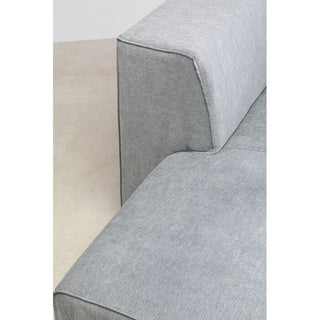 Infinity Ottomane Elements Grey Left - DEKOR