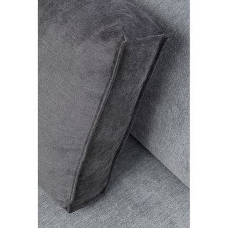 Infinity Ottomane Elements Grey Left - DEKOR