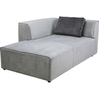 Infinity Ottomane Elements Grey Left - DEKOR
