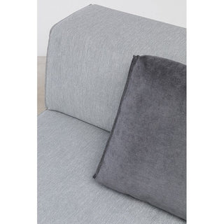 Infinity Ottomane Semi Elements Grey Left - DEKOR