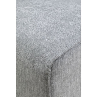 Infinity Ottomane Semi Elements Grey Left - DEKOR