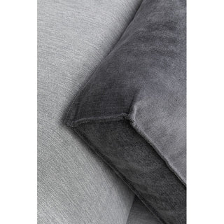 Infinity Ottomane Semi Elements Grey Left - DEKOR