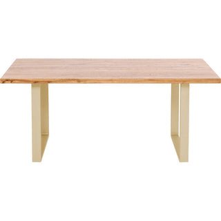 Table Jackie Oak Brass 200x100 KARE MIAMI