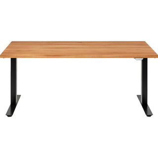 Desk Office Jackie Oak Black 200x100 - DEKOR