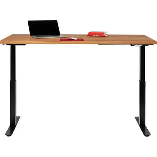 Desk Office Jackie Oak Black 200x100 - DEKOR