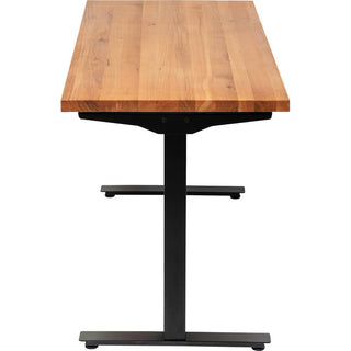 Desk Office Jackie Oak Black 200x100 - DEKOR