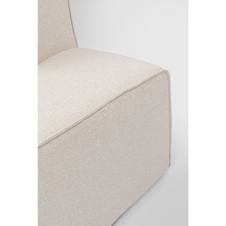 Infinity Ottomane Elements Cream Left 182cm - DEKOR