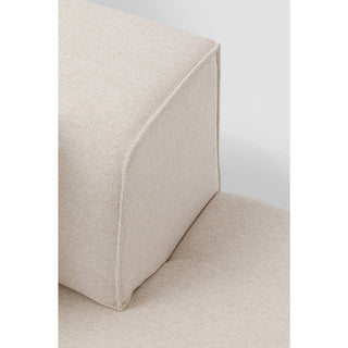 Infinity Ottomane Elements Cream Left 182cm - DEKOR