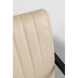 Cantilever Armchair Thamos Beige KARE MIAMI