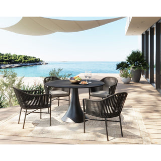 Table Grande Possibilita Black Outdoor 110cm - DEKOR
