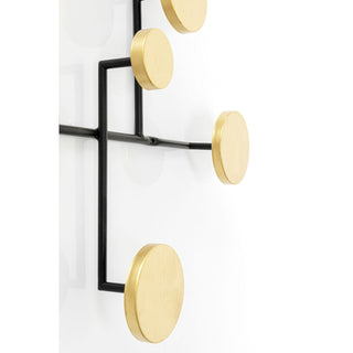 Coat Rack Art Circles 79cm - DEKOR