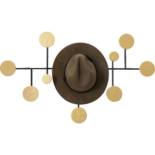 Coat Rack Art Circles 79cm - DEKOR
