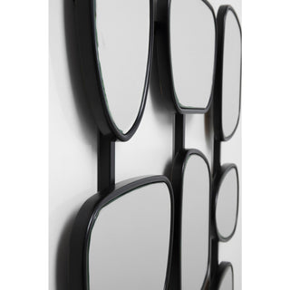 Wall Mirror Nastro Black 80x114cm - DEKOR