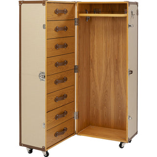Wardrobe Trunk Venezia Cream - DEKOR