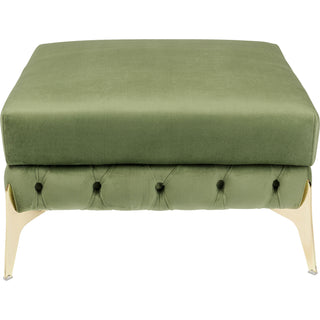 Stool Bellissima Velvet Green 80cm - DEKOR