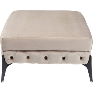 Stool Bellissima Velvet Taupe 80cm - DEKOR