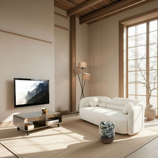 Sofa 3-Seater Kelly Boucle 225cm KARE MIAMI