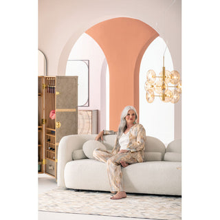 Sofa 3-Seater Kelly Boucle 225cm KARE MIAMI