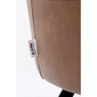 Swivel Chair Coco Brown KARE MIAMI