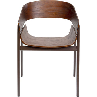 Chair with Armrest Biarritz Brown - DEKOR