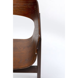 Chair with Armrest Biarritz Brown - DEKOR