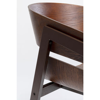 Chair with Armrest Biarritz Brown - DEKOR
