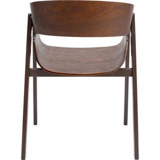 Chair with Armrest Biarritz Brown - DEKOR