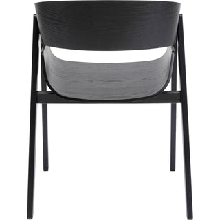 Chair with Armrest Biarritz Black - DEKOR