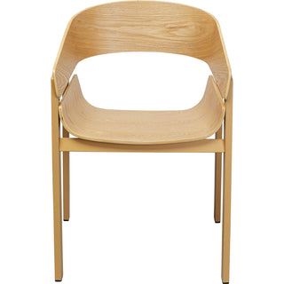 Chair with Armrest Biarritz Nature - DEKOR